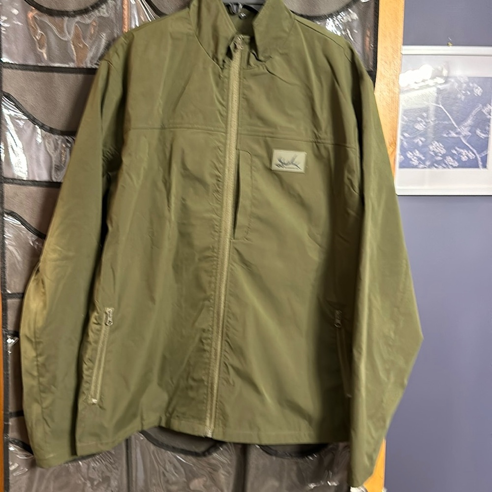 Men’s olive green, extra large Blackburn Company jacket